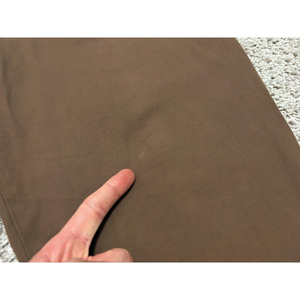 Brunello Cucinelli Chino Pants Trousers Stretch Brown Italy Mens Sz 50 (~33x30) - Picture 3 of 16